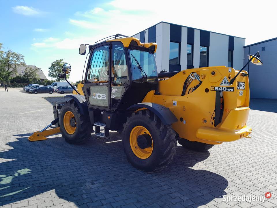 ŁADOWARKA TELESKOPOWA 17 METRÓW JCB 540170 Krotoszyn