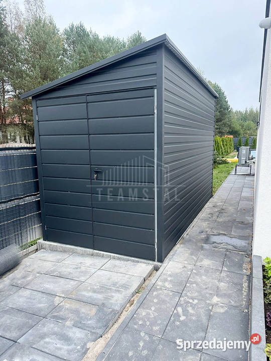 Domek Ogrodowy Schowek 2x5m Brama Dwuskrzydłowa Gliwice