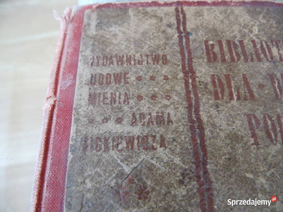 Polska stara książka 1900 Radzewice
