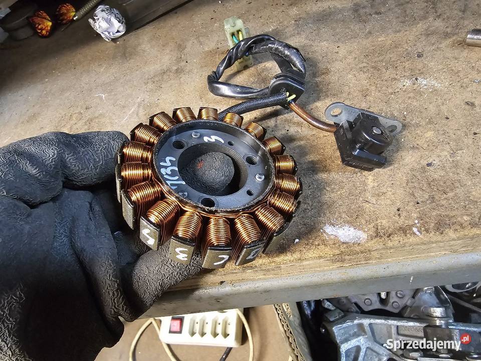 Honda CBR 125 jc34 iskrownik alternator stojan Stojany Jelenia Góra