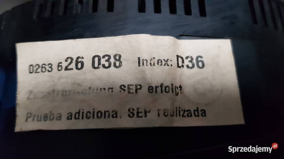 Licznik do Audi A4 B6 Benzyna Łagów