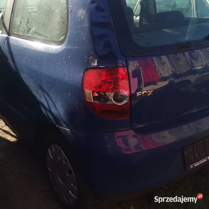 Volkswagen Fox części lubuskie Gubin