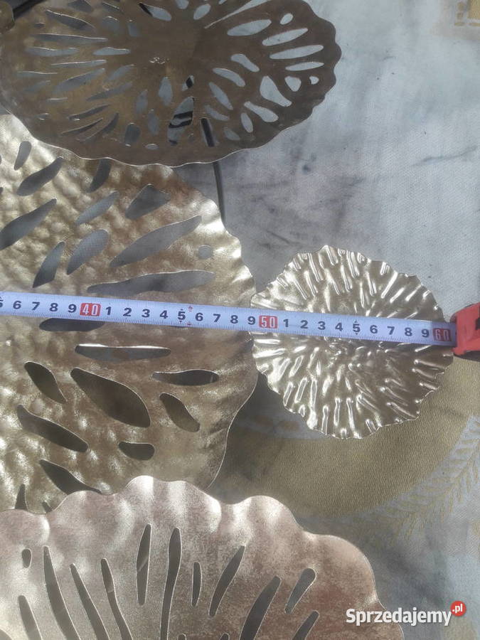 Ozdoba metalowa na ścianę