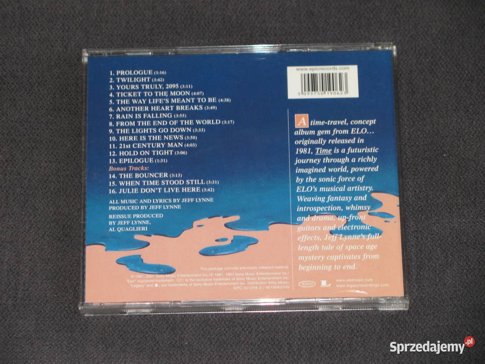 Electric Light Orchestra TIME CD nowa rock Płyty i kasety śląskie Sosnowiec