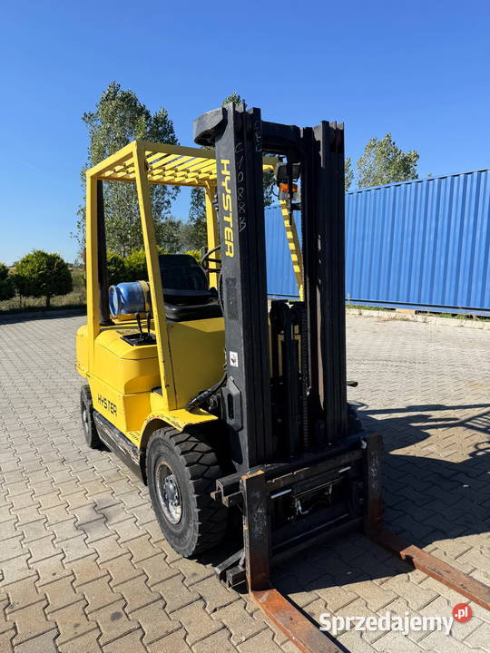 wózek widłowy LPG HYSTER H250XM 2500 Triplex Hyster Działoszyn sprzedam
