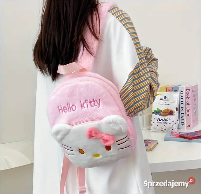 Plecak Pluszowy Dzieci HELLO KITTY Różowy AS Płock