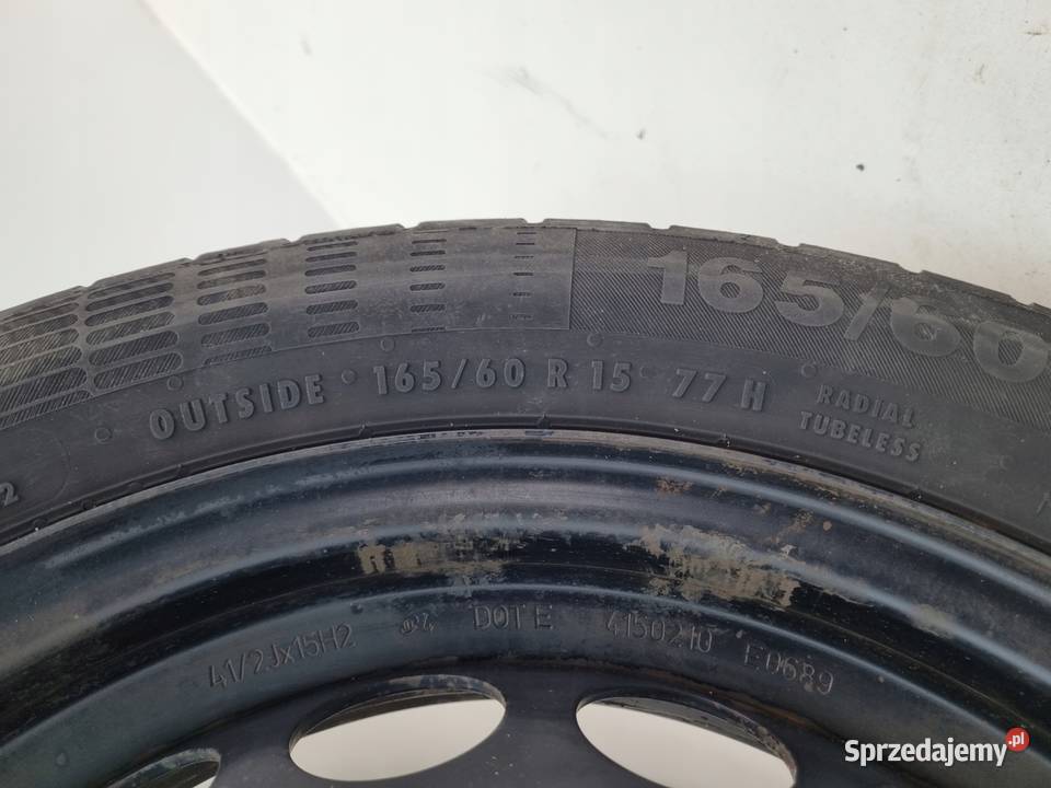 KOŁO ZAPASOWE Toyota Aygo II zapas felga 16560