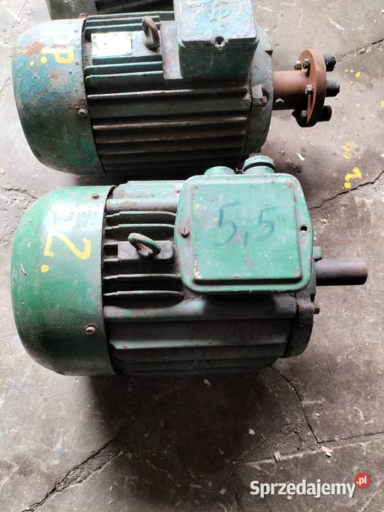 Silniki elektryczne 2x55 KW 1 silnik MA28F215l4A Chocianów sprzedam