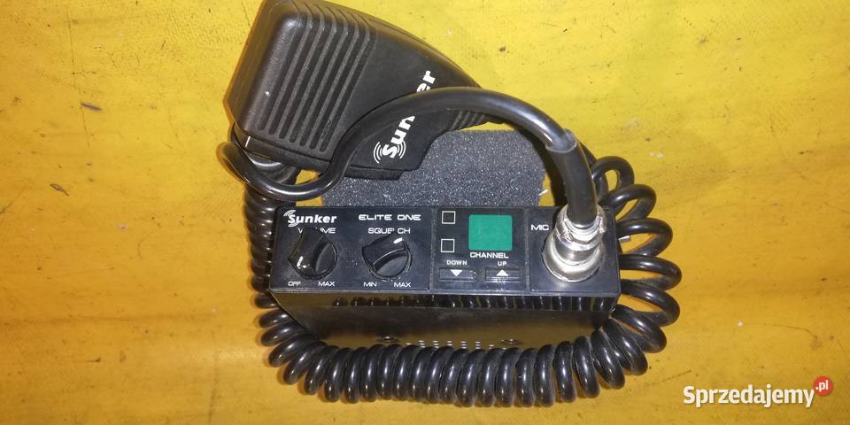 CB radio Sunker Elite one antena 73 Piotrków Trybunalski