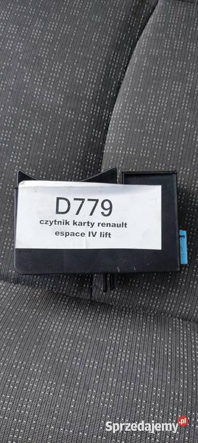 Czytnik karty Renault Espace 4 150KM Działoszyn
