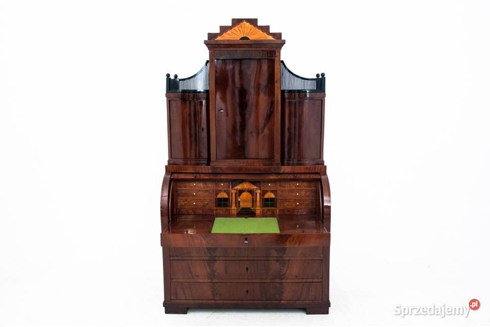 Sekretera Biedermeier UNIKAT ok 1850 renowacji Chorzów sprzedam