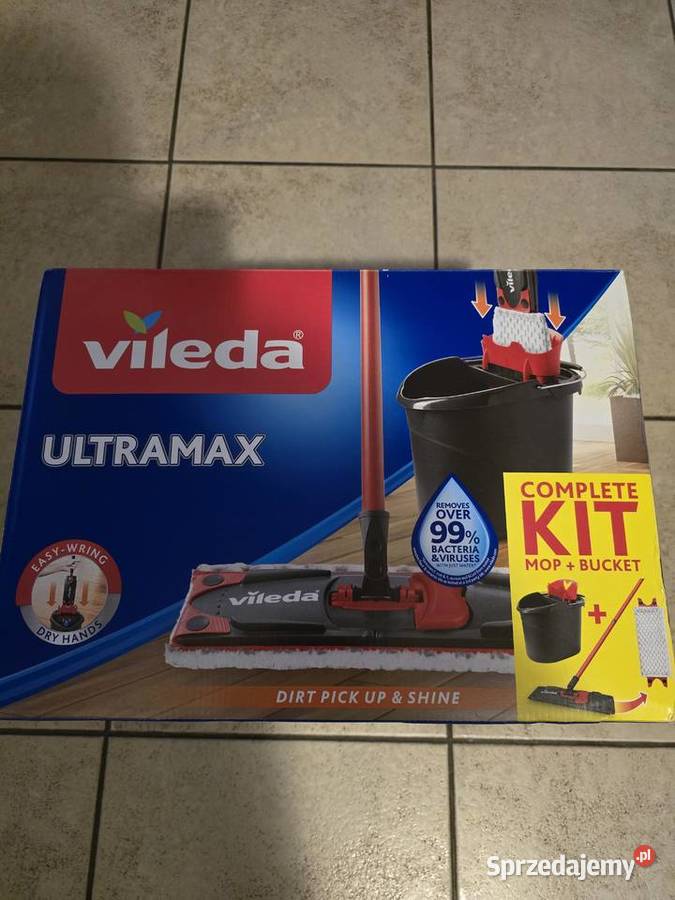Nowy Mop VILEDA Ultramax wiadro Łódź sprzedam