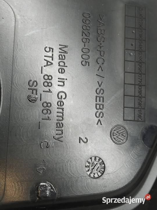 UCHWYTY STOLIK FOTELA 5TA881861C VW Volkswagen