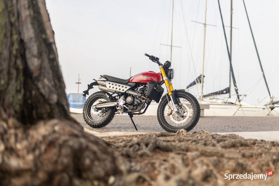Fantic Caballero 125 Scrambler MY26 czerwony Triumph zachodniopomorskie Szczecin sprzedam