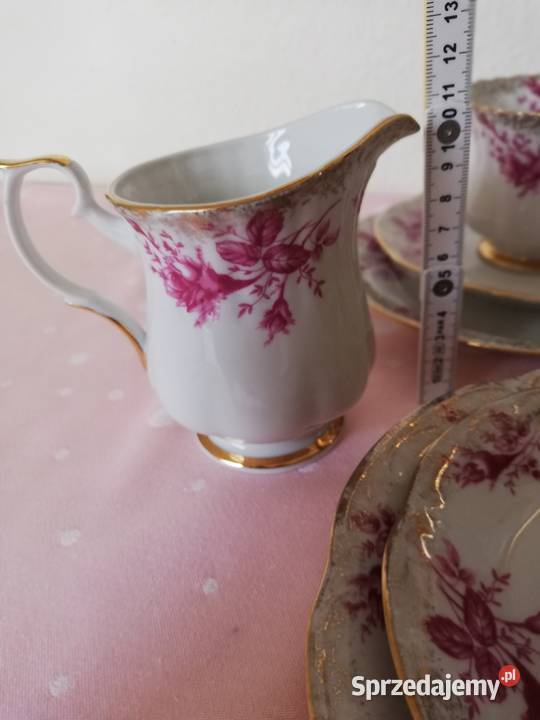 Porcelana Chodzież filiżanki dzbanek mlecznik Gorlice