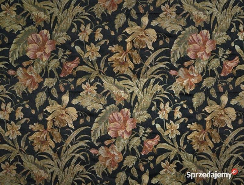 Lotus, materiał tapicerski w piękne kwiaty