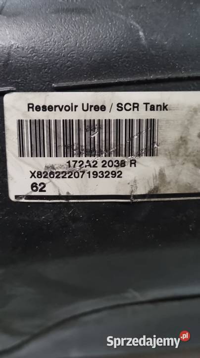 NOWY Zbiornik AdBlue Traffic 16 DCI CDTI Poznań