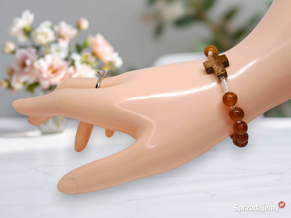 Bransoletka różaniec dziesiątka różańca z Warszawa