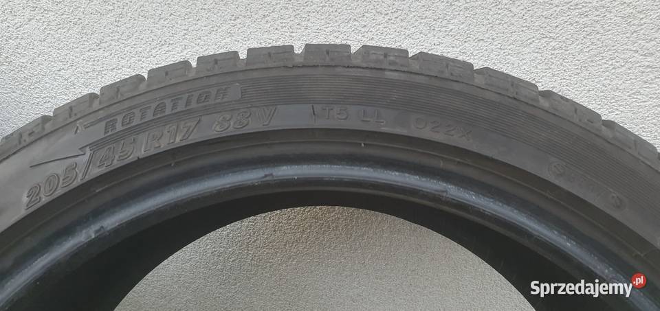 4x 17 20545 R17 opony zimowe 7mm WYSYŁKA Pobiedziska