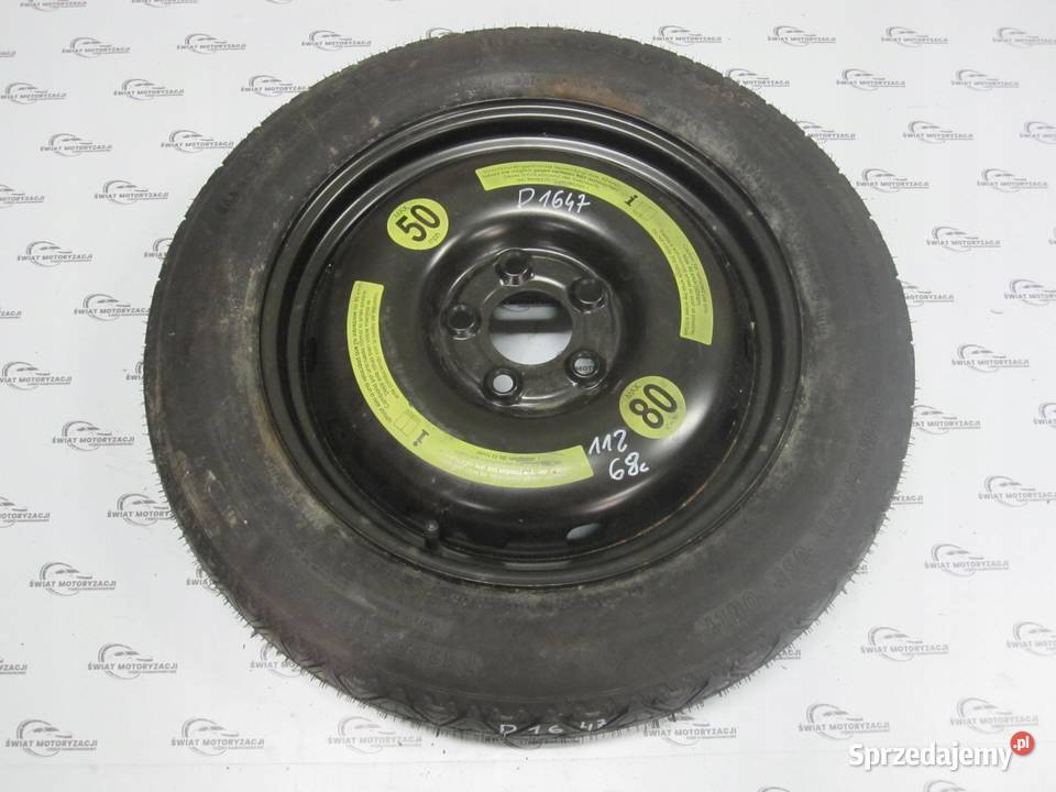 MERCEDES W169 koło dojazdowe 1259016 98M 5x112