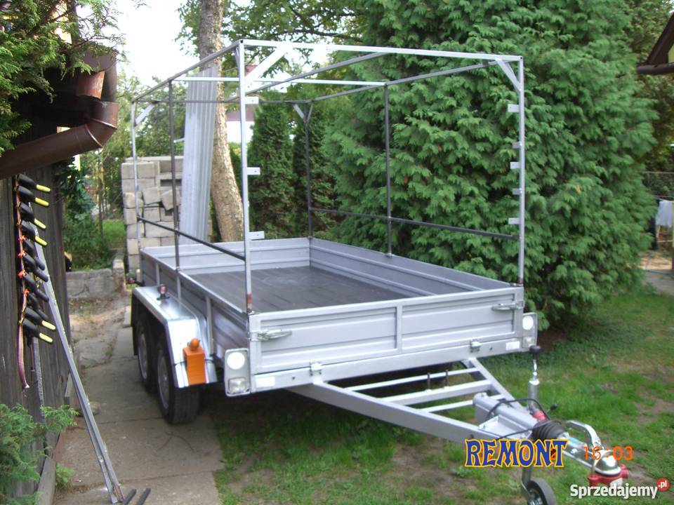 Przyczepa towarowa dwuosiowa DMC 1000 podkarpackie Rzeszów