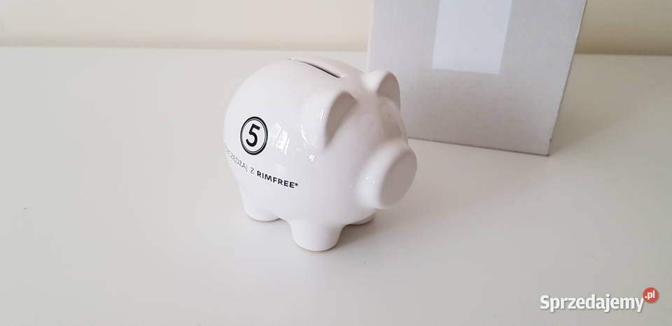 Nowa porcelanowa świnka do rozbicia