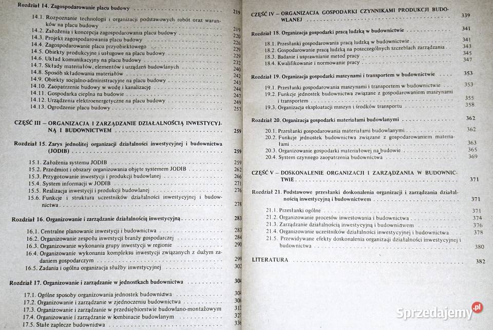 Organizacje i zarządzanie w budownictwie W W lubelskie Chełm