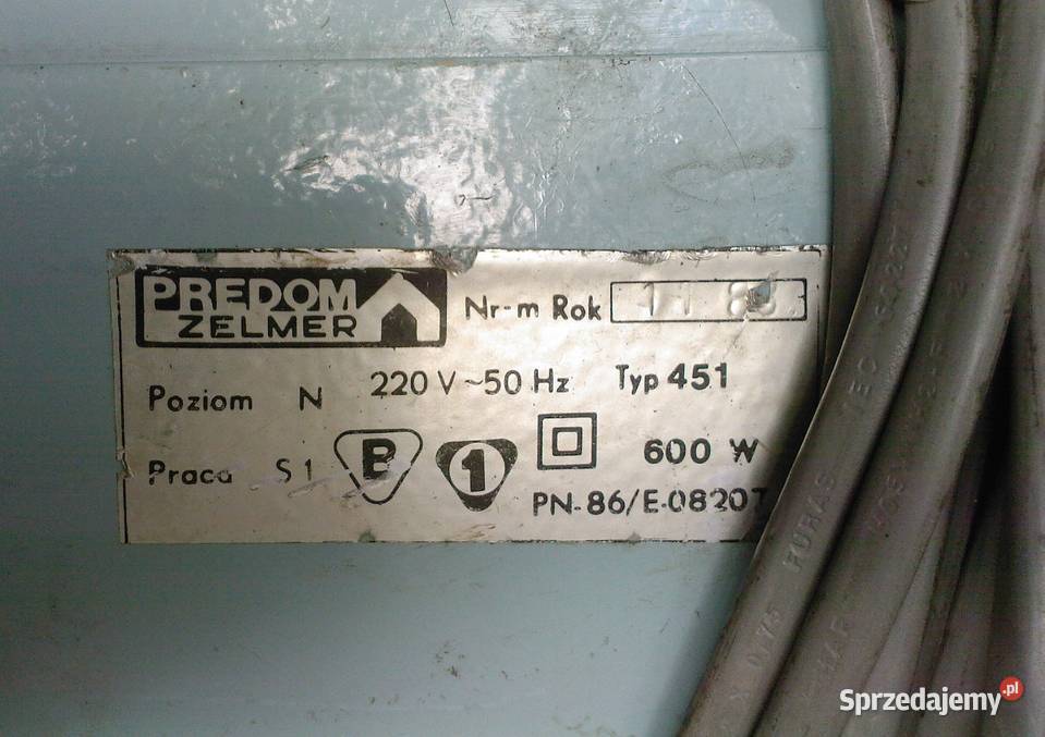 Odkurzacz jamnik 1988 typ 451 jako dmuchawa 600W Knurów
