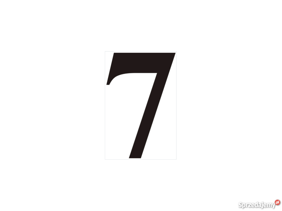 Naklejki cyfry do naklejki ADR na numery ciężarowe małopolskie Kraków