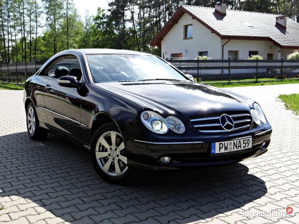 Mercedes CLK Avangarde W209 18 Kompressor 2004 benzyna mazowieckie Dobrzyków