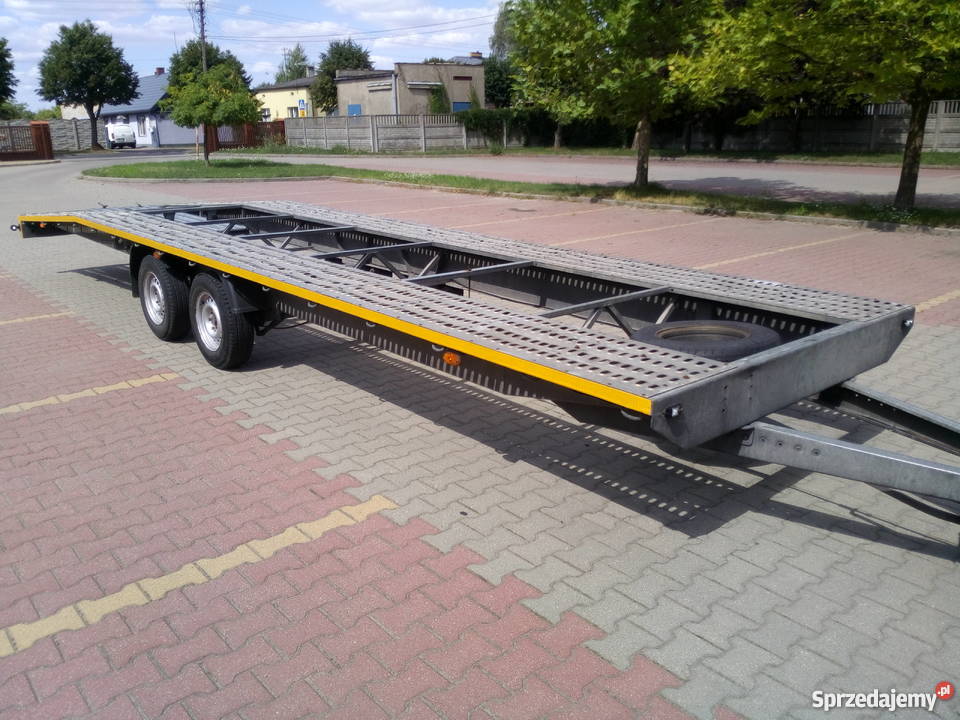 Laweta BORO 8m na dwa auto dłużyca DMC 3500 Łask