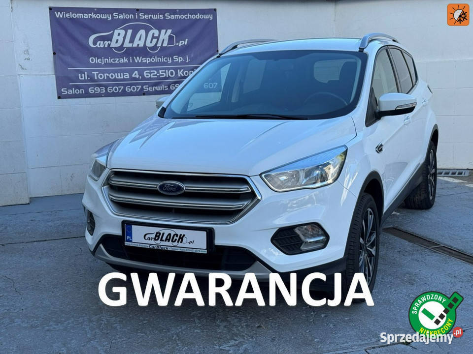 Ford Kuga Pisemna Gwarancja 12 miesięcy II 2012 lakier metallic Konin