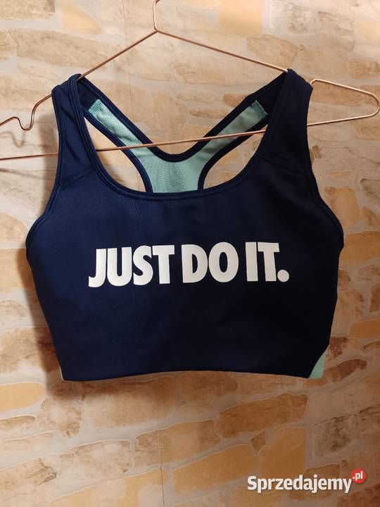 36S NIKE Granatowy top fitness z Londynu