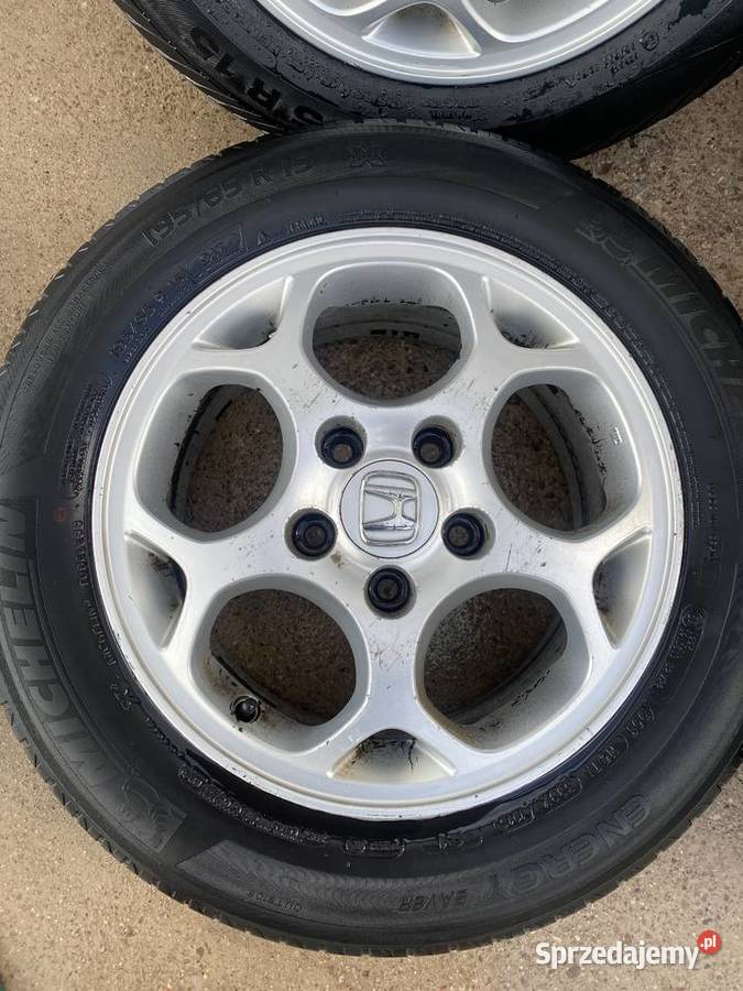 Felgi Alusy z oponami 19565r15 w stanie świetnym aluminiowe mazowieckie Marki