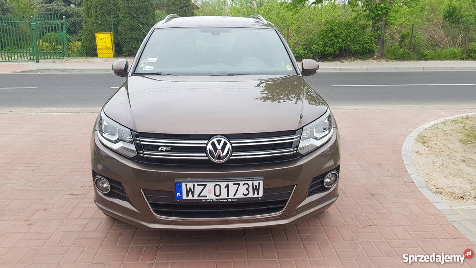 VW Tiguan 177 diesel 4x4 automat salon 1 właśc ogranicznik prędkości Błonie