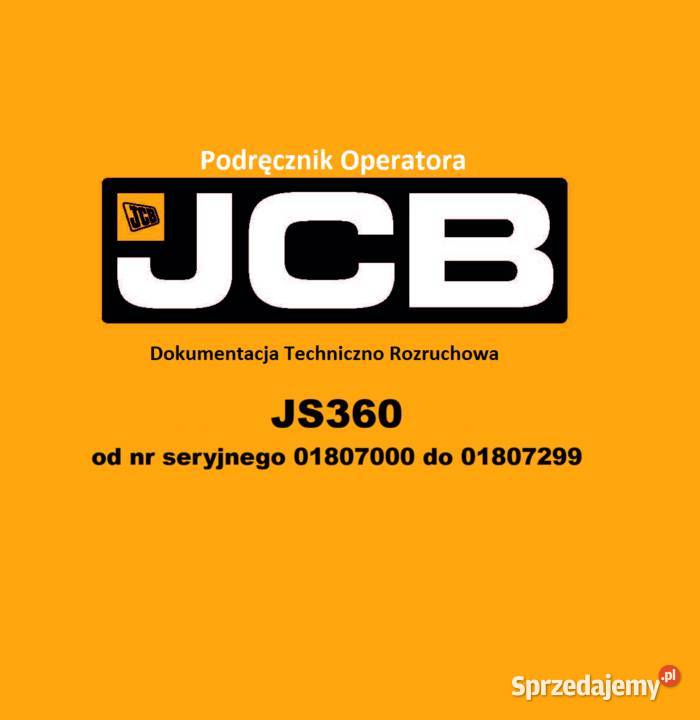 DTR Instrukcja operatora katalog obsługi UDT