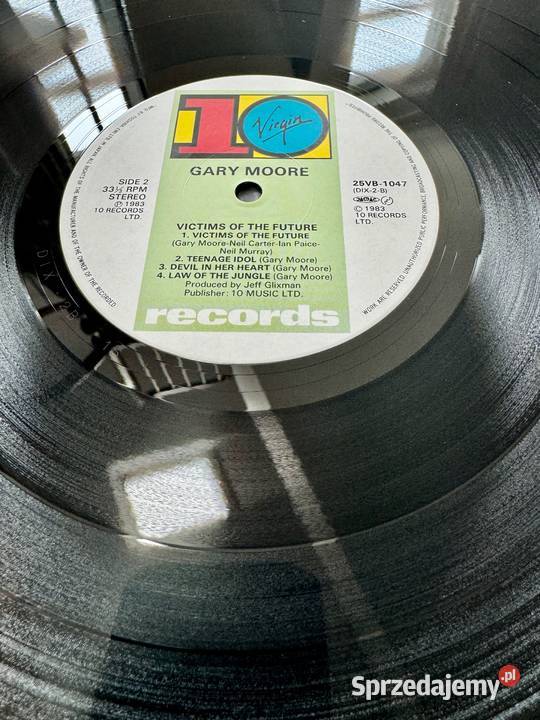 Gary Moore Victims Of The Future MM Japan Obi LP Płyty i kasety Rumia