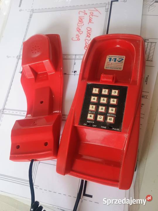Telefon stacjonarny Ferrari z lat 80 Radymno