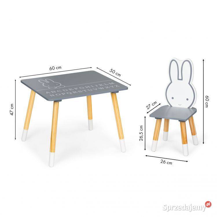 Stół stolik 2 krzesła meble dzieci zestaw Bielsk Podlaski