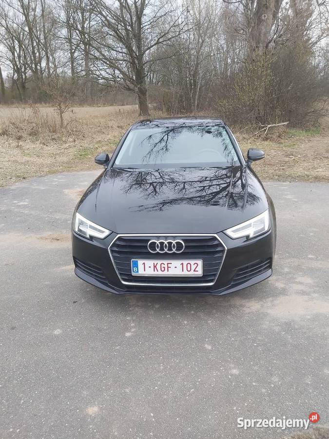 A4 Sedan 2019r 20TDI Automat Brązowe Skóry dolnośląskie Syców
