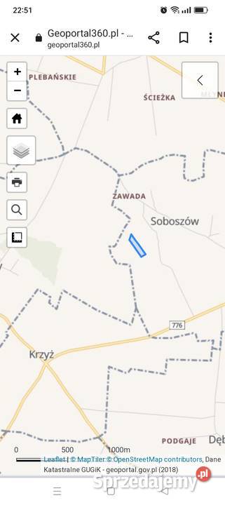 Sprzedam pole orne w miejscowości Soboszów sprzedam