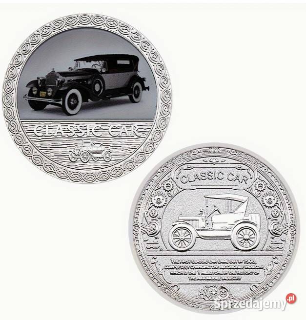 Zestaw kolekcjonerskich medali monet z Warszawa