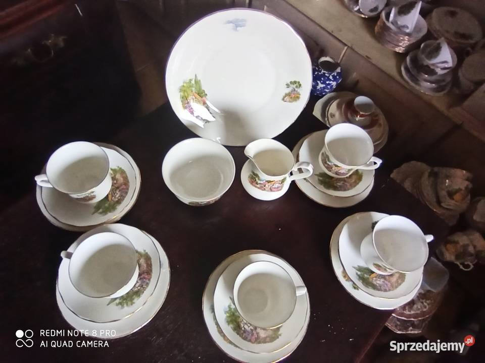 serwis do herbaty Queen Anne Made in England Gdańsk