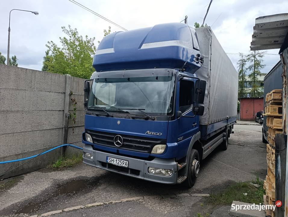 Mercedes Atego 1223 klimatyzacja Plandeki Plandeki śląskie