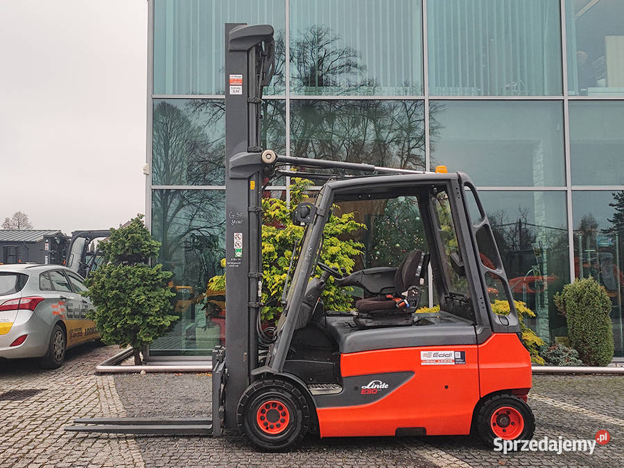 Wózek widłowy elektryczny Linde E30L01 3 tony Kęty