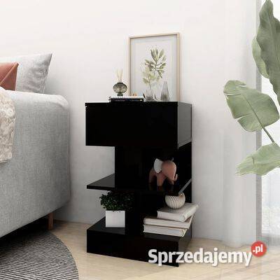 vidaXL Szafki nocne 2 czarne 40x35x65 SKU808651 Nocne Warszawa
