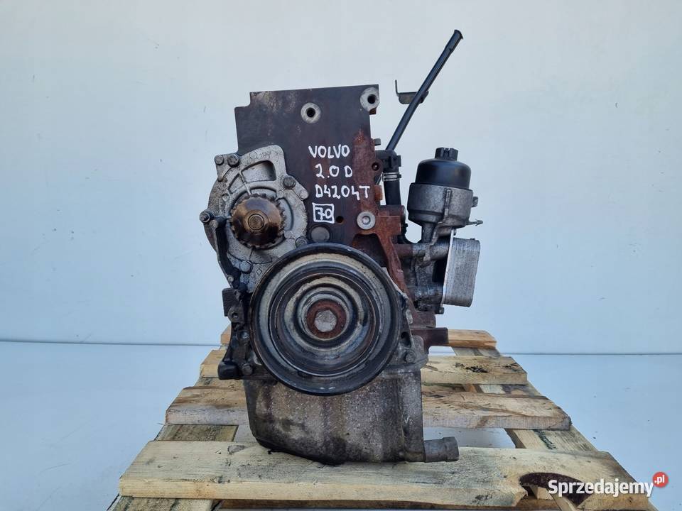 DÓŁ SILNIKA BLOK WAŁ KORBOWY Volvo C30 S40 II Rudka