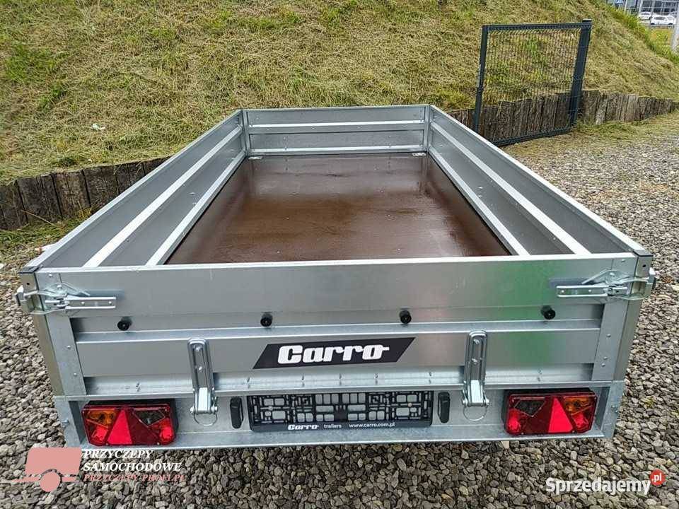 Przyczepa dwuosiowa hamowana dmc 750 CARRO DELTA Lublin sprzedam