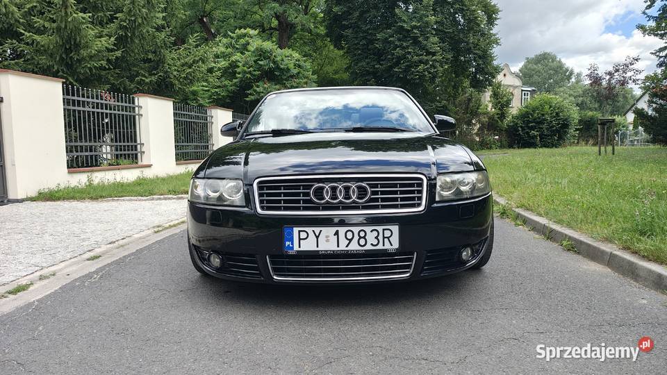 Audi A4 Cabrio 24 V6 manual BBS Sline gleba reflektory ksenonowe Rokietnica sprzedam