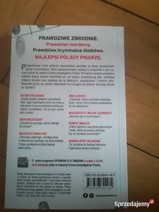 Opowiem Ci o zbrodni Historie prawdziwe miękka